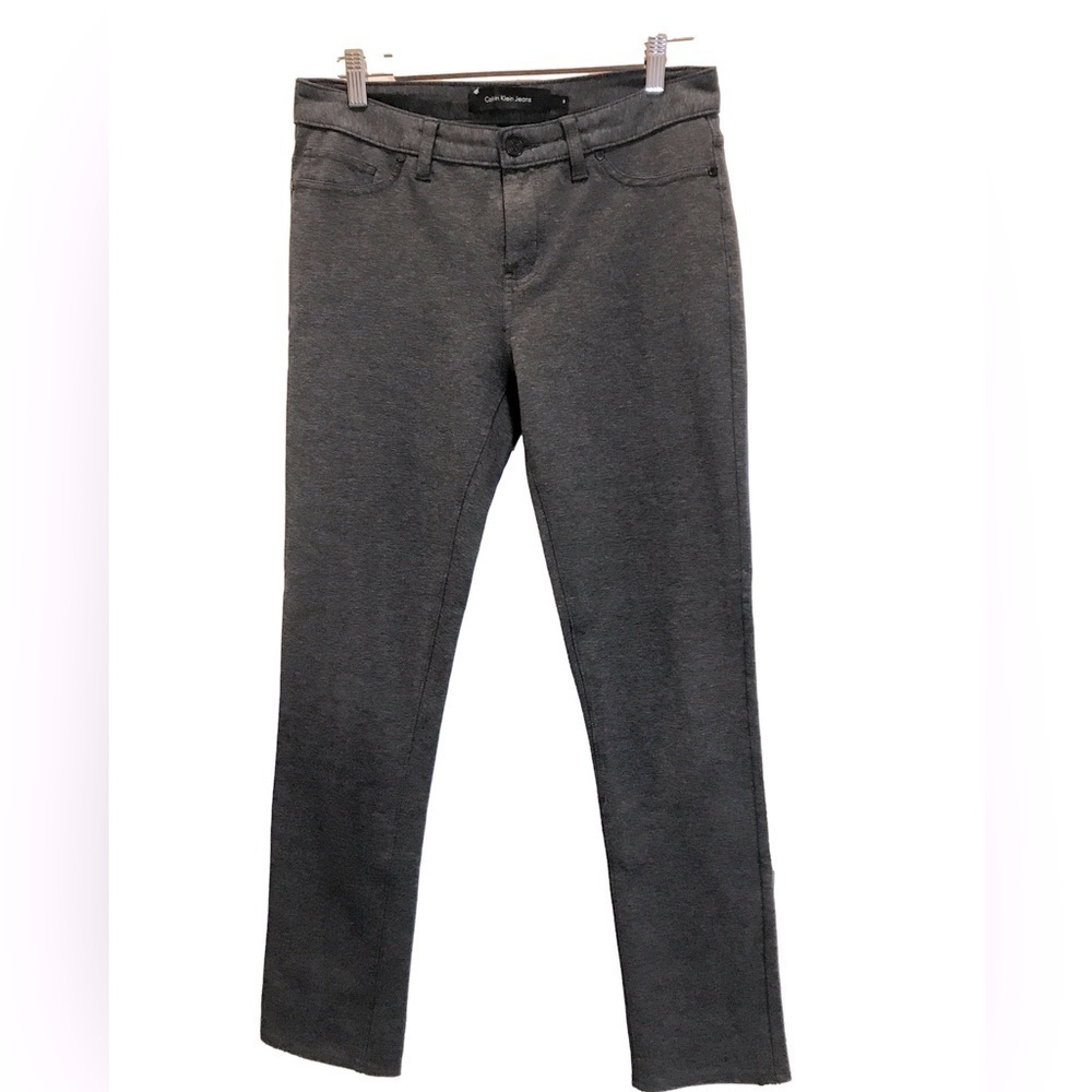 Calvin Klein Stretch Skinny Trouser, Soft & Comfortable, SZ 8, Gray